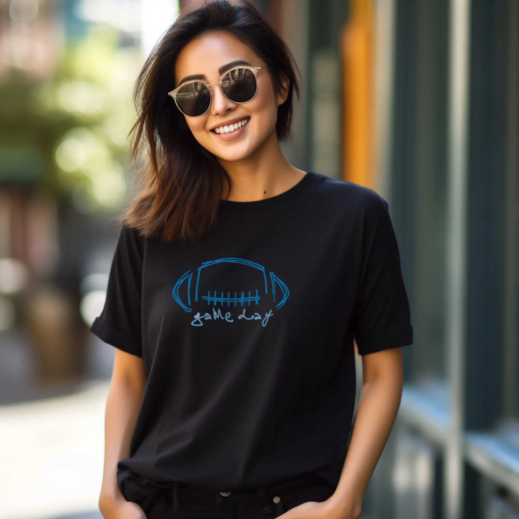 "Game Day" Relaxed Fit Crew Unisex T-Shirt
