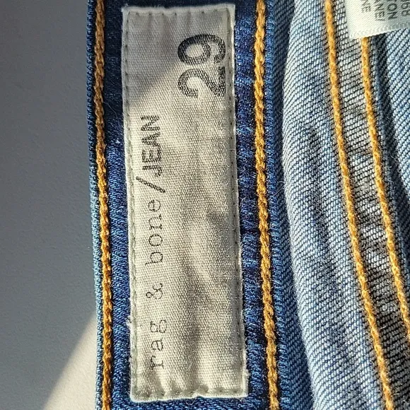 Rag &amp; Bone Dre Distressed Jeans Canyon Wash Size 32