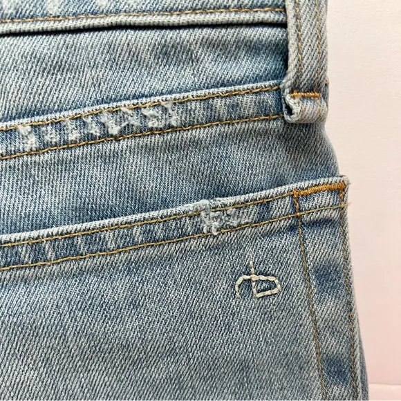 Rag &amp; Bone The Dre Thrasher Boyfriend Jeans Light Wash Size 26