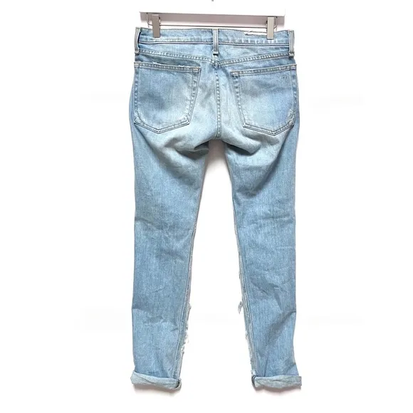 Rag &amp; Bone The Dre Thrasher Boyfriend Jeans Light Wash Size 26