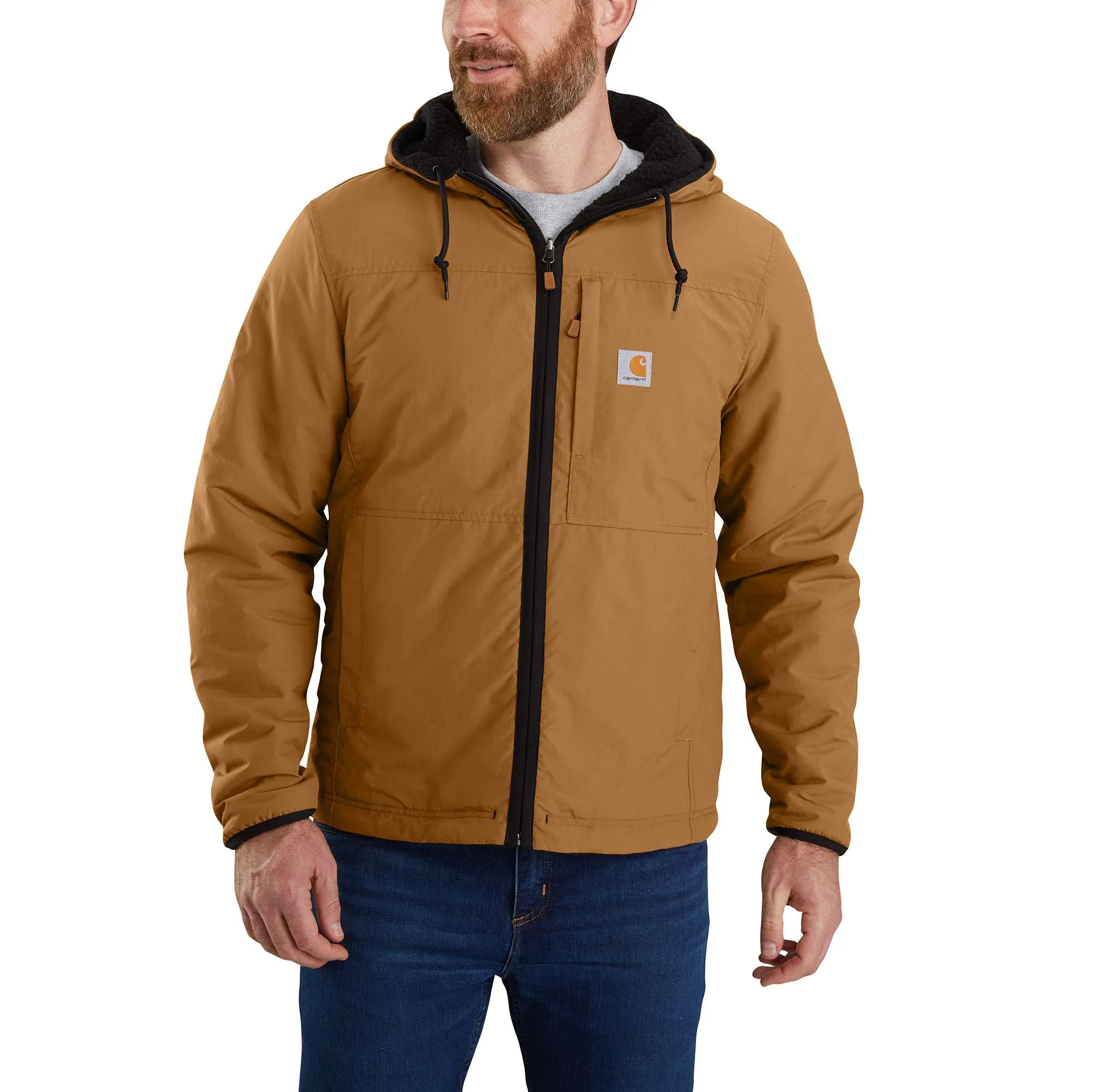 Rain Defender® Relaxed Fit Fleece Reversible Jacket