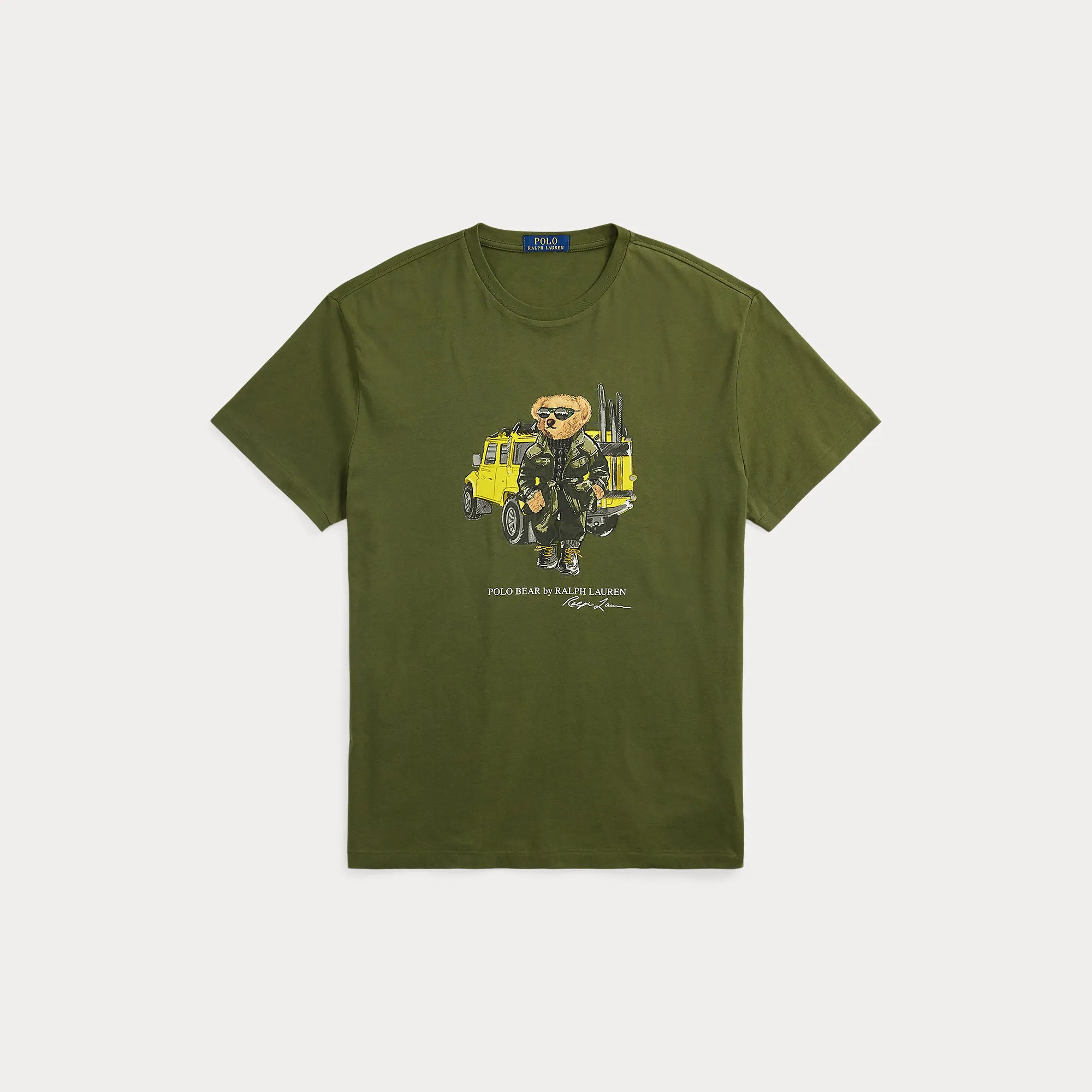 Ralph Lauren Defender bear T-shirt - Olive green