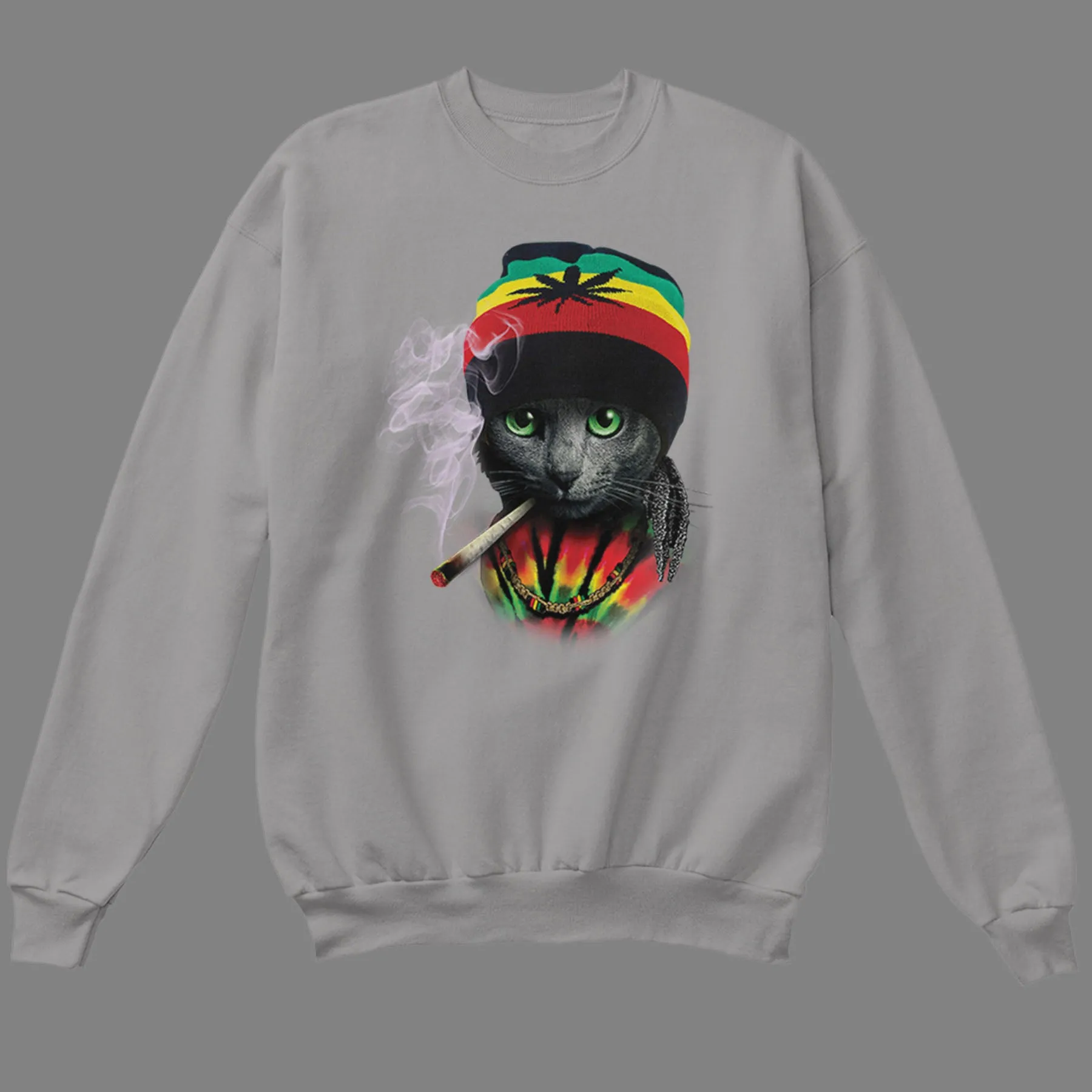 Rasta Cat Sweatshirt