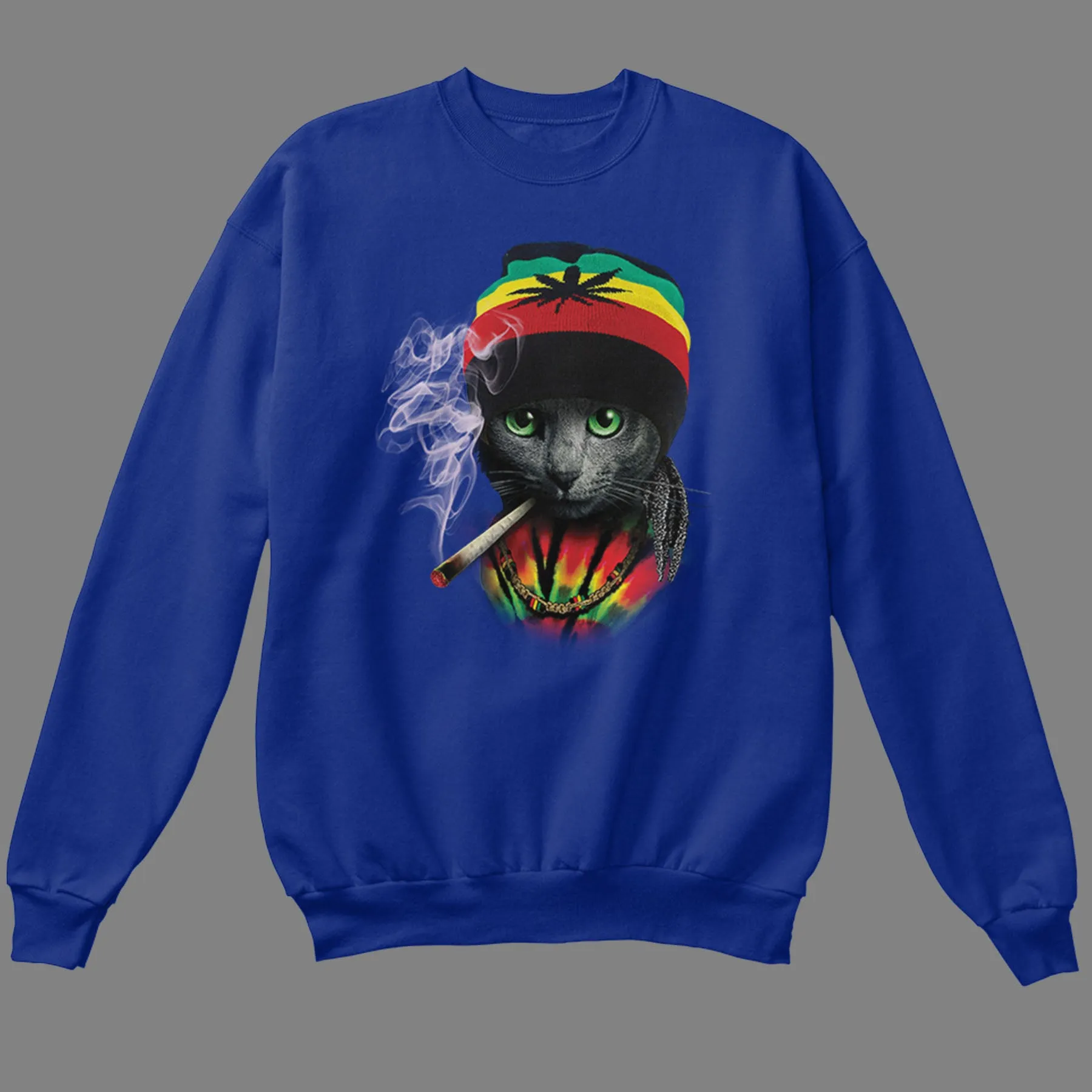 Rasta Cat Sweatshirt