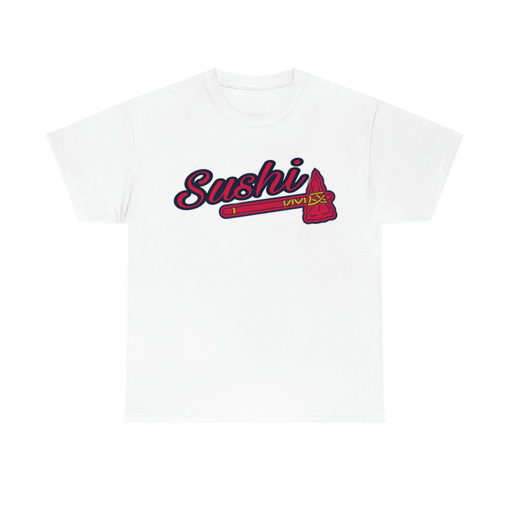 Raw Sushi "HOME OF THE BRAVE" Heavy Cotton Tee