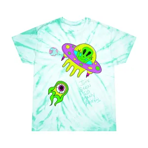Raw Sushi "IVE SEEN ALIENS" MINT Tie-Dye Tee