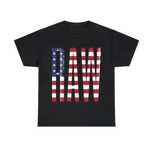 Raw Sushi "RAW USA"  Heavy Cotton Tee