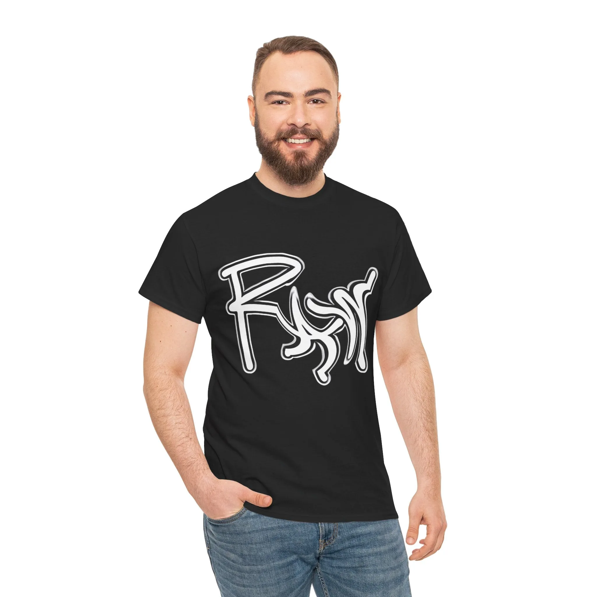 Raw Sushi "RAW" Heavy Cotton Tee blk