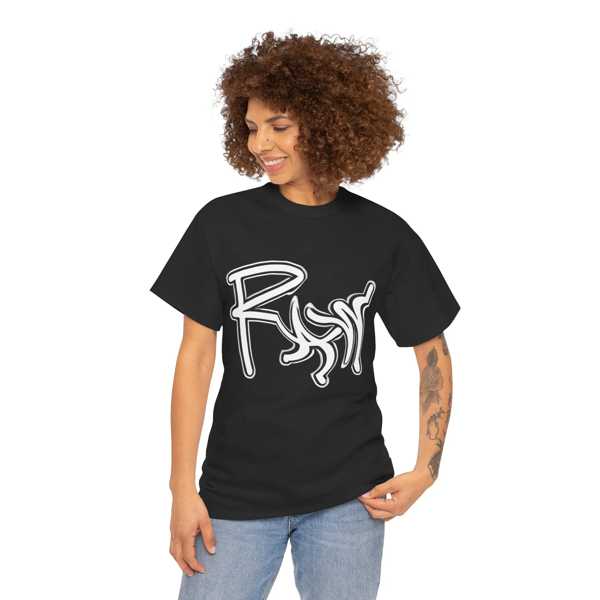 Raw Sushi "RAW" Heavy Cotton Tee blk