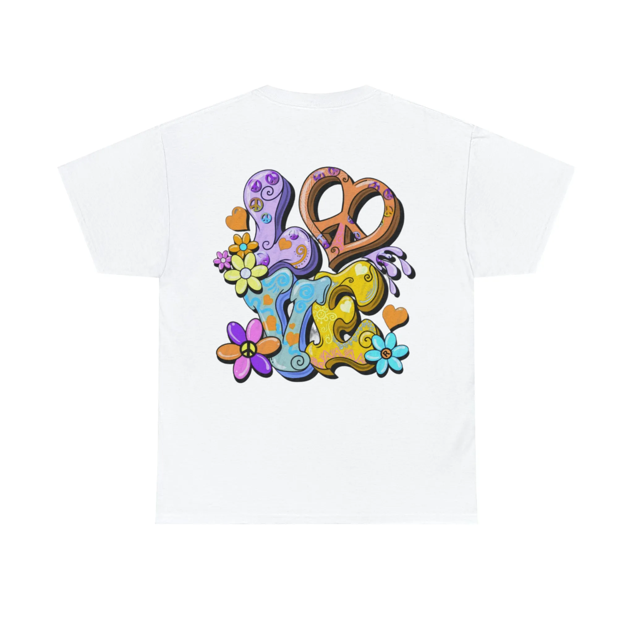 RawSushi worldwide "LOVE" Heavy Cotton Tee