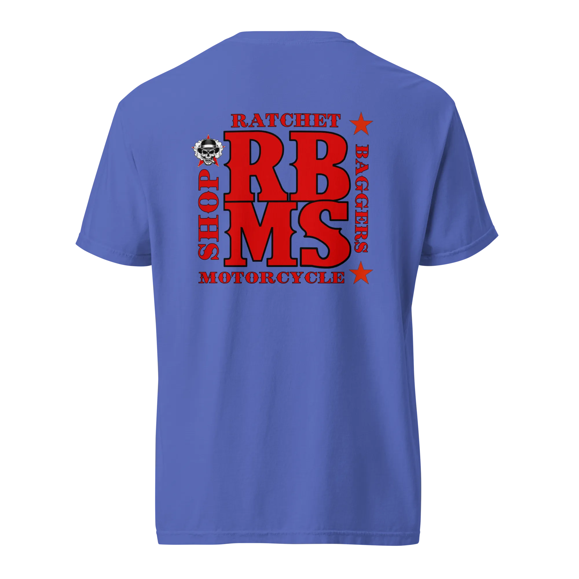 RBMS Back Spelled Out Logo Unisex garment-dyed heavyweight t-shirt