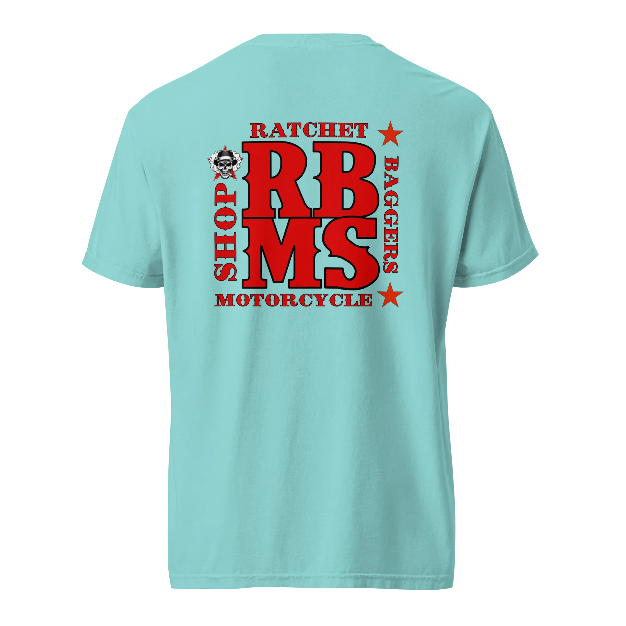 RBMS Back Spelled Out Logo Unisex garment-dyed heavyweight t-shirt