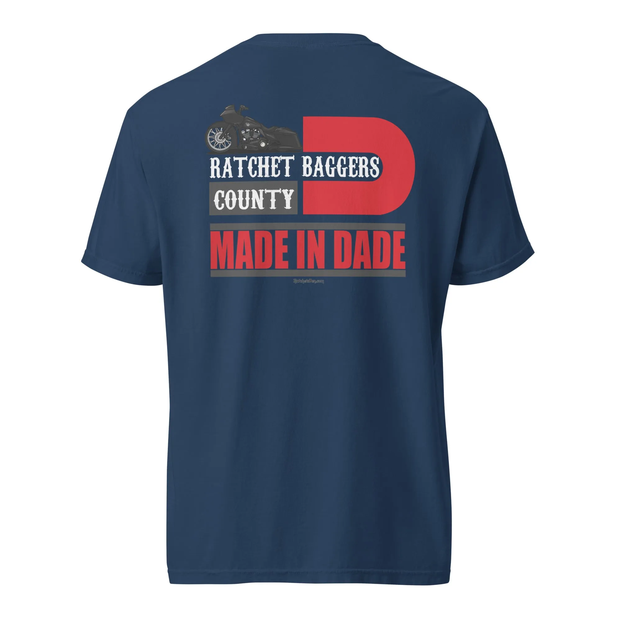 RBMS County Red Unisex garment-dyed heavyweight t-shirt