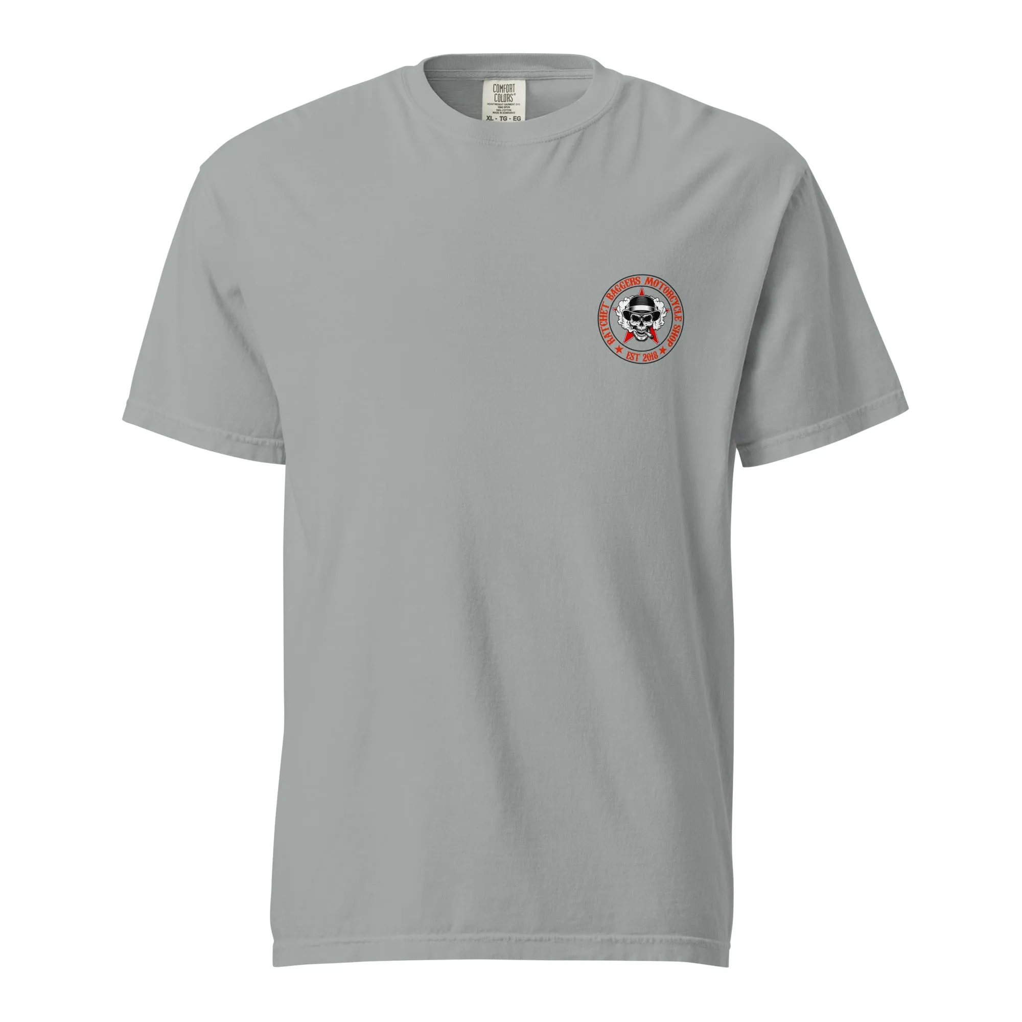 RBMS County Red Unisex garment-dyed heavyweight t-shirt