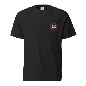 RBMS County Red Unisex garment-dyed heavyweight t-shirt