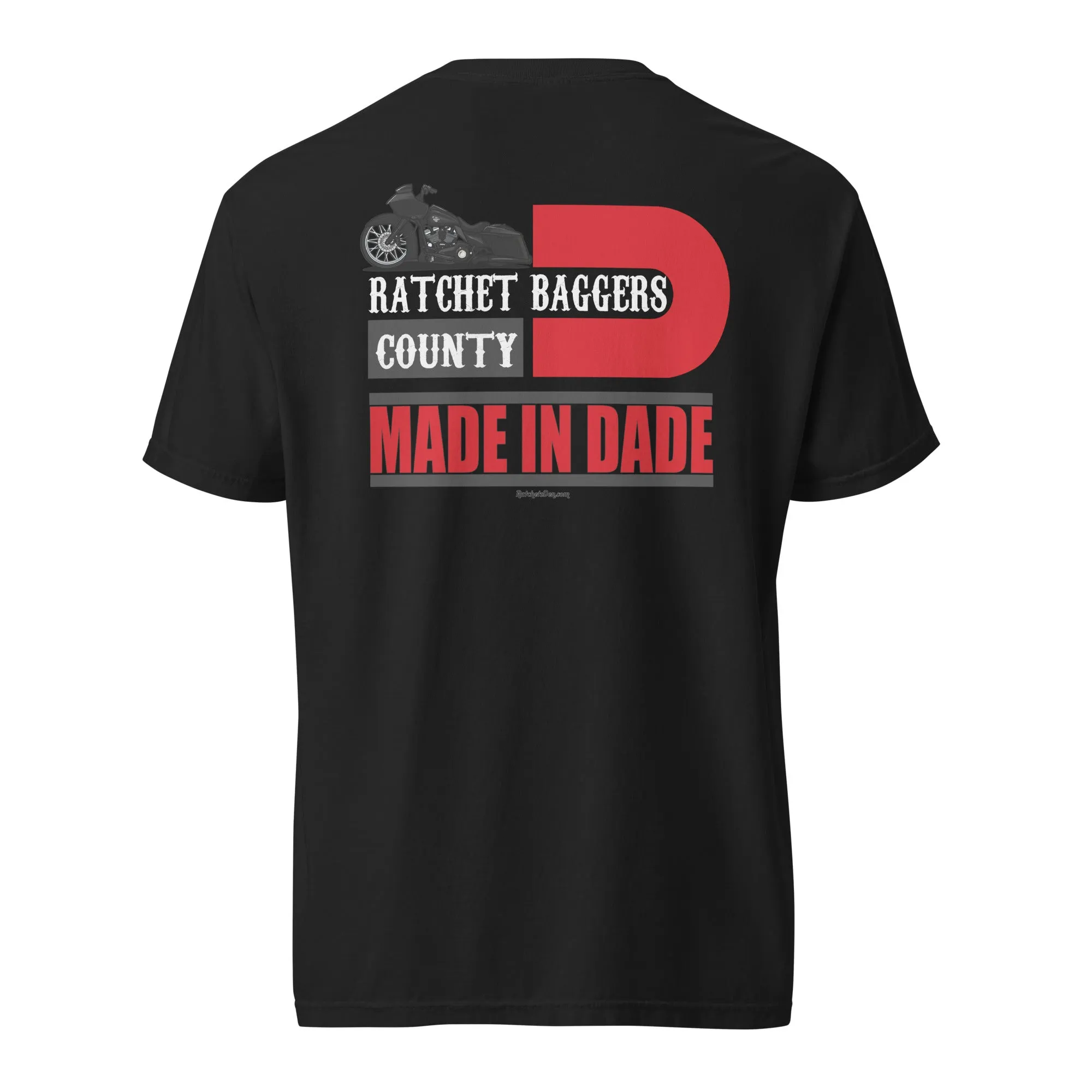 RBMS County Red Unisex garment-dyed heavyweight t-shirt