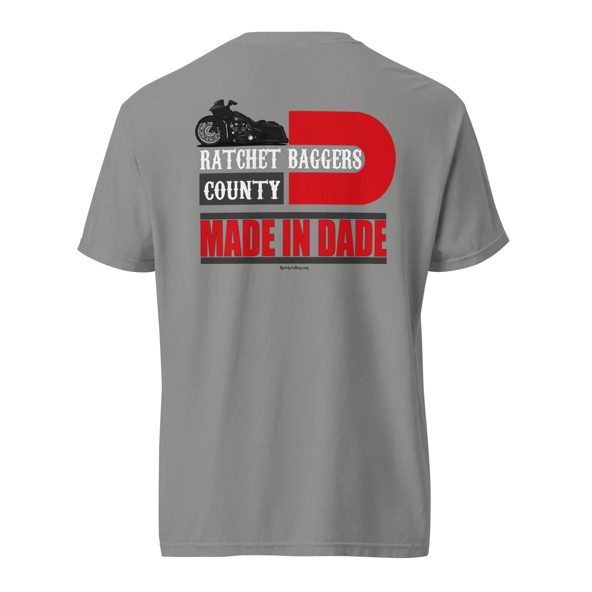 RBMS County Red Unisex garment-dyed heavyweight t-shirt