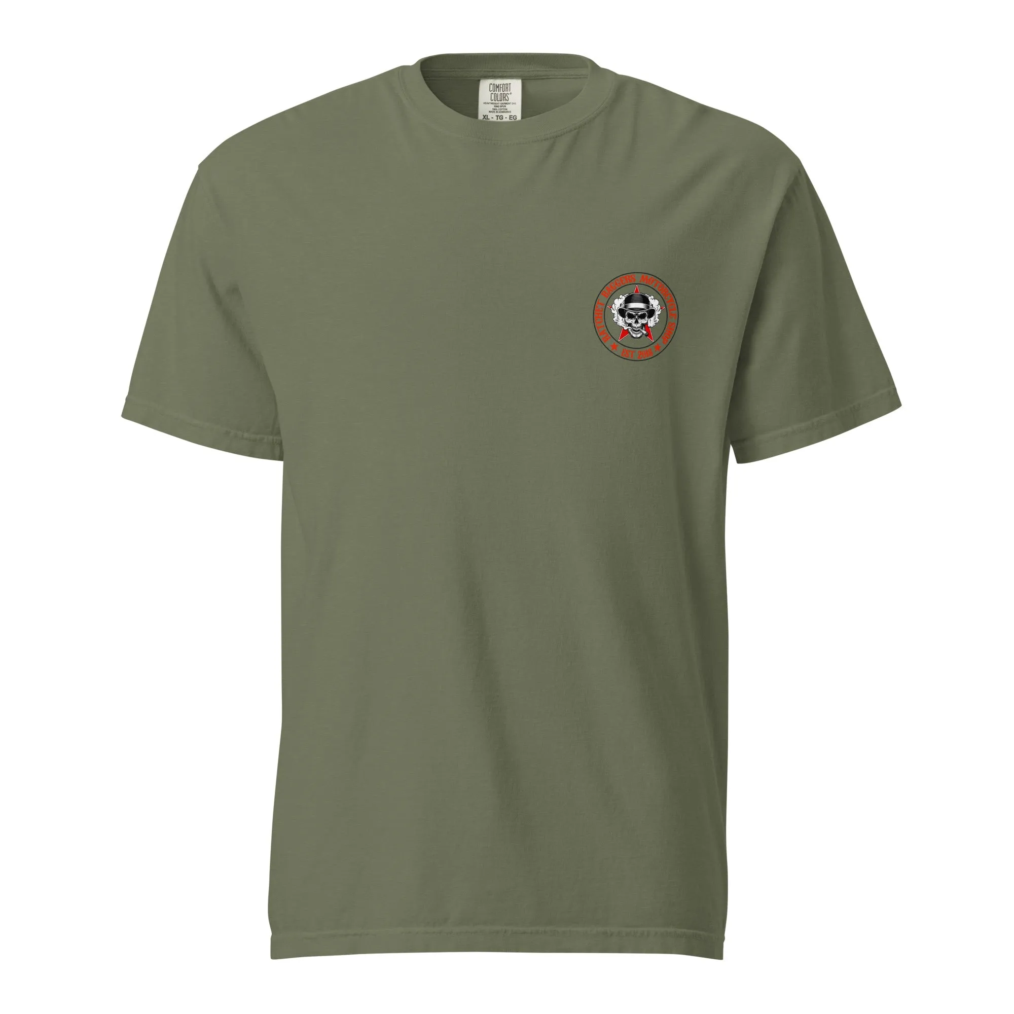 RBMS County Red Unisex garment-dyed heavyweight t-shirt