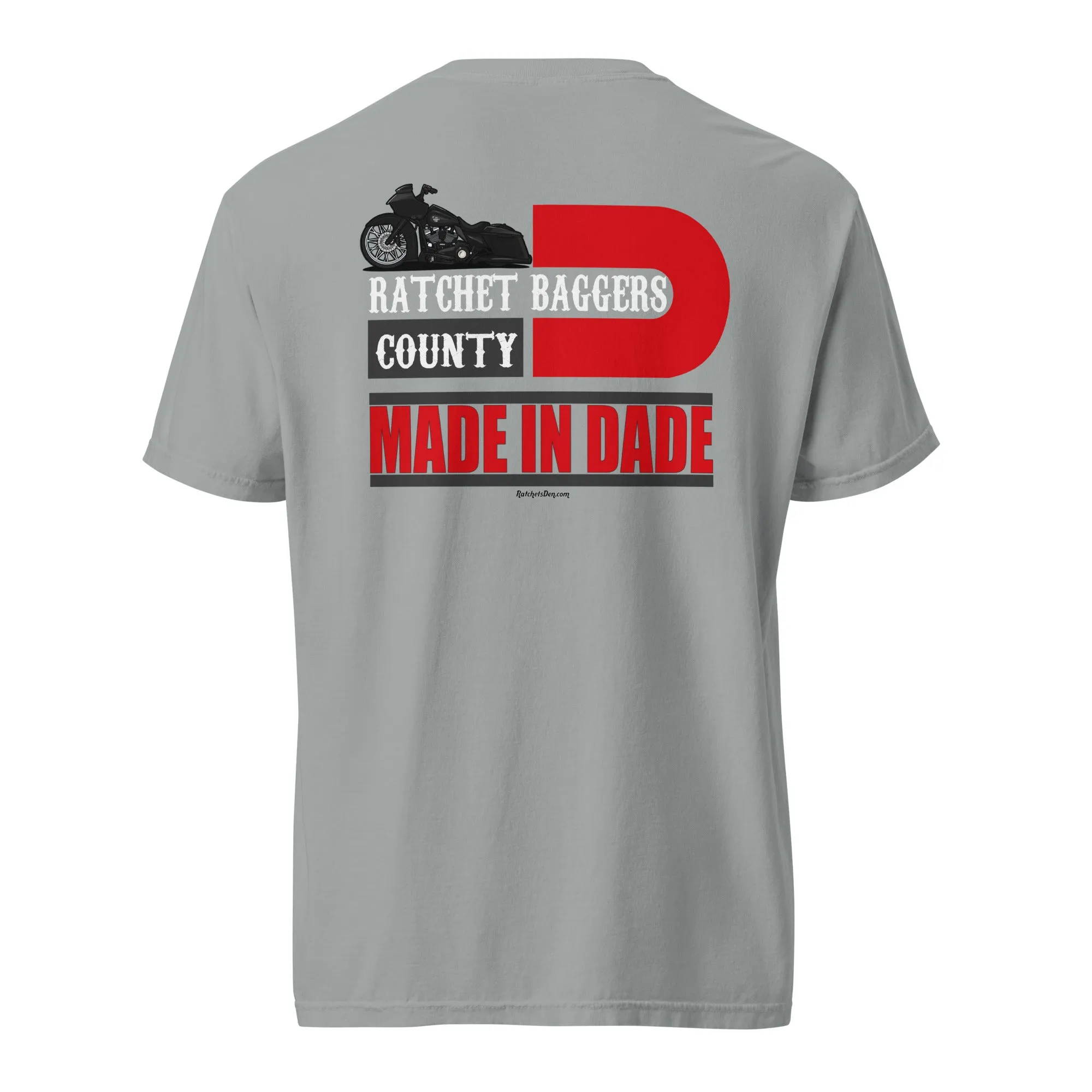 RBMS County Red Unisex garment-dyed heavyweight t-shirt