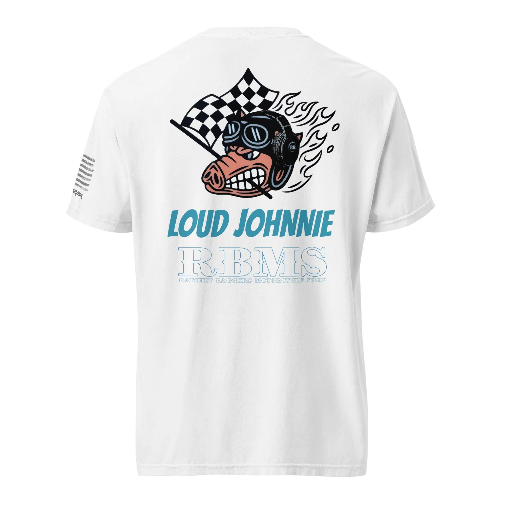 RBMS Loud Johnnie "Alex Edition" Unisex Garment-Dyed Heavyweight T-Shirt