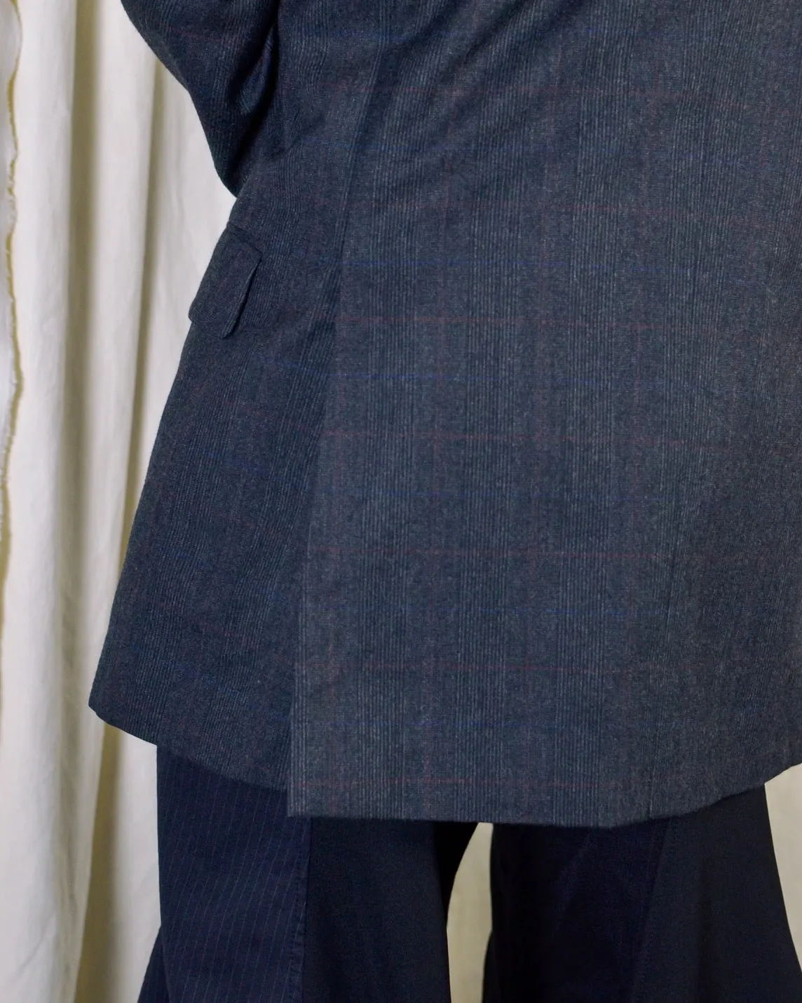 RE-029 / vintage tailored jacket with badge 【A】