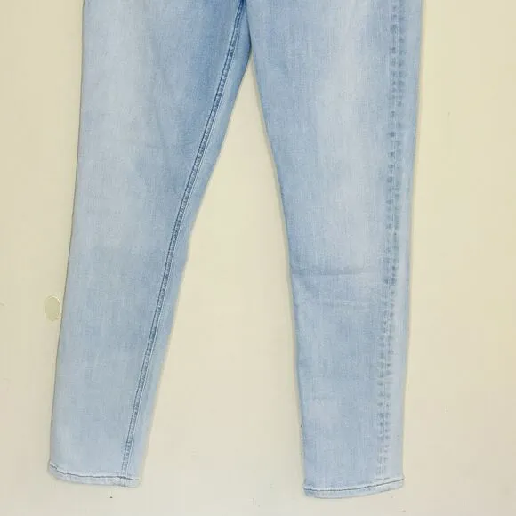 Reformation High &amp; Skinny St. Lucia Jeans Size 27 Light Wash Strom Denim