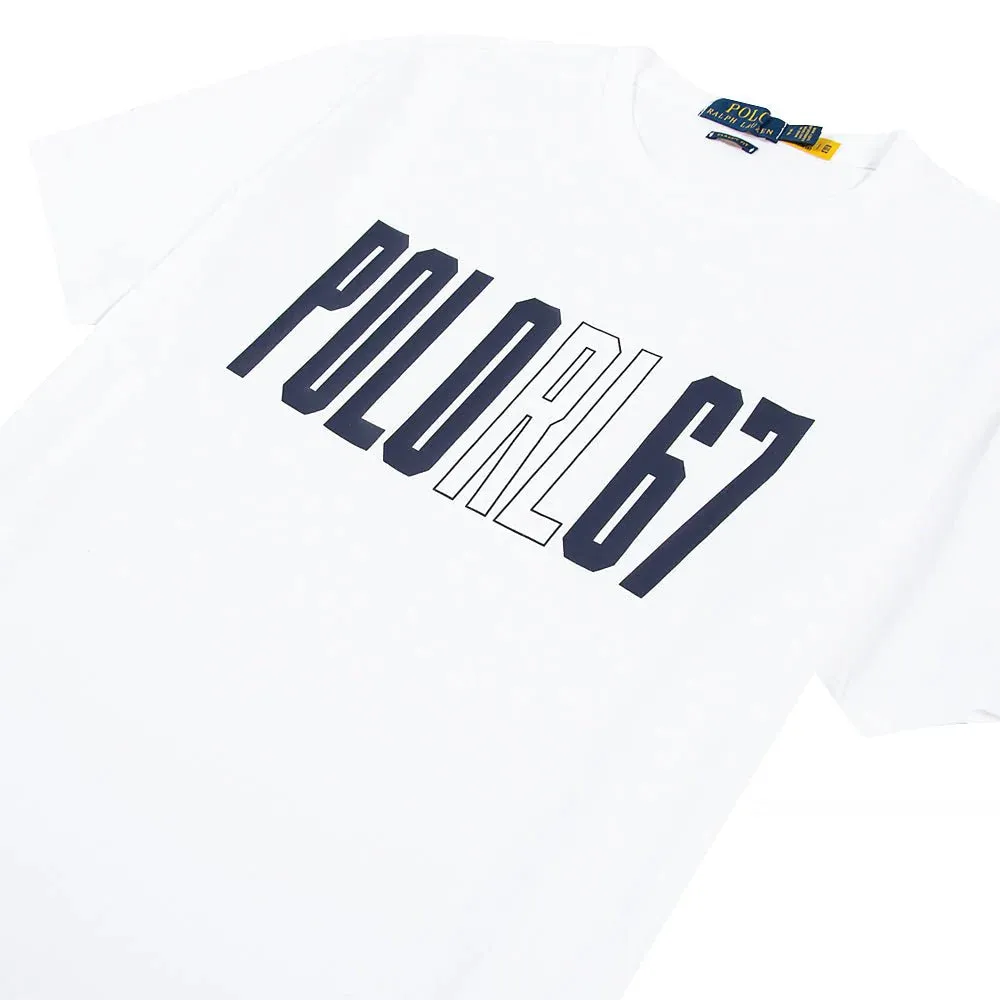 RL 67 Logo Tee - White