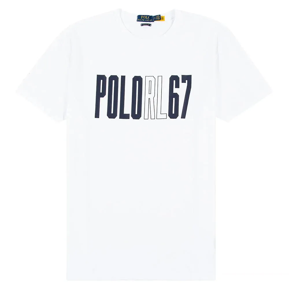 RL 67 Logo Tee - White