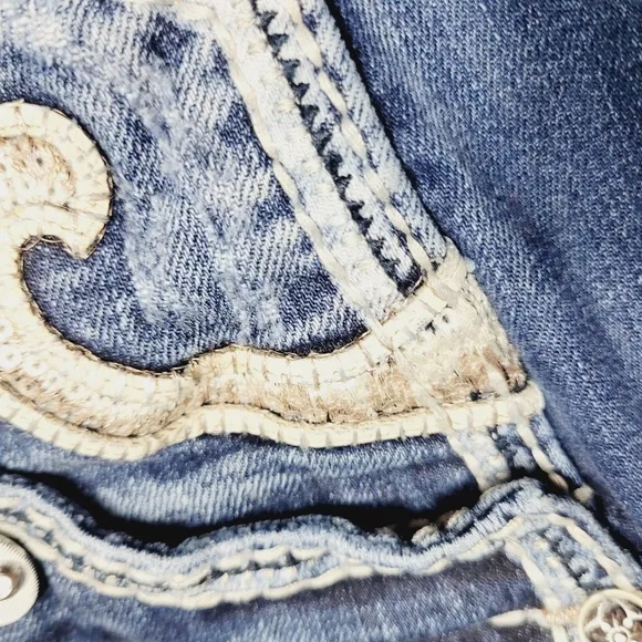 Rock Revival Kailyn Boot Cut Blue Jeans Woman's size 25
