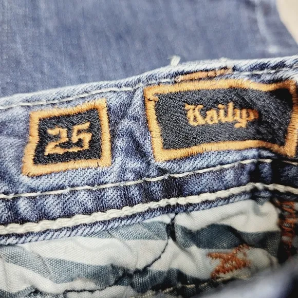 Rock Revival Kailyn Boot Cut Blue Jeans Woman's size 25