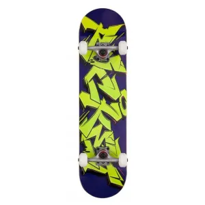 Rocket 'Drips' Complete Skateboard Blue 8"