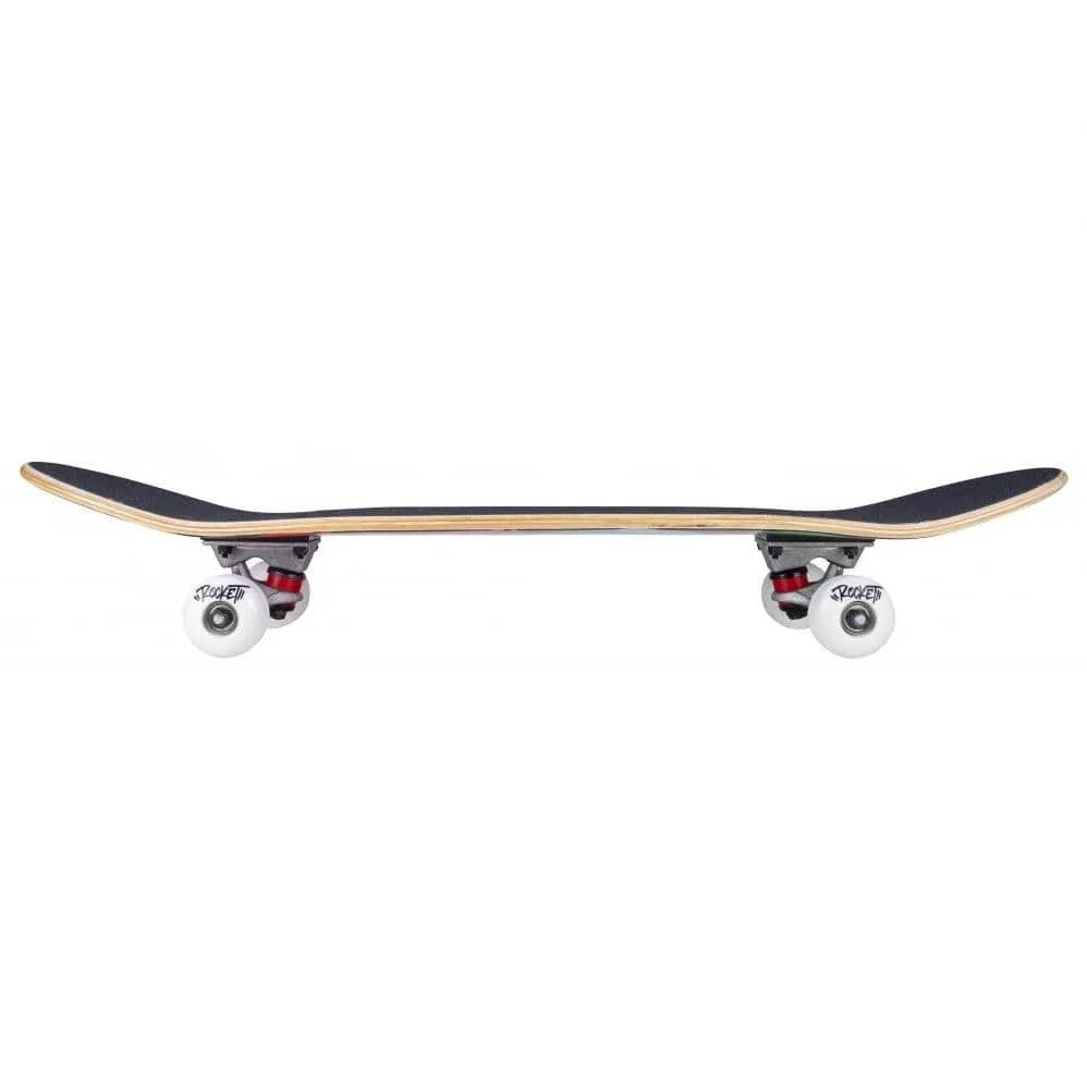 Rocket 'Drips' Complete Skateboard Blue 8"