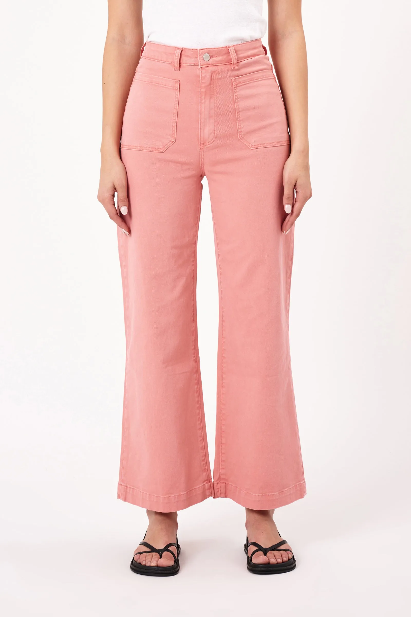 Rolla's Sailor Drill Jean - Peach