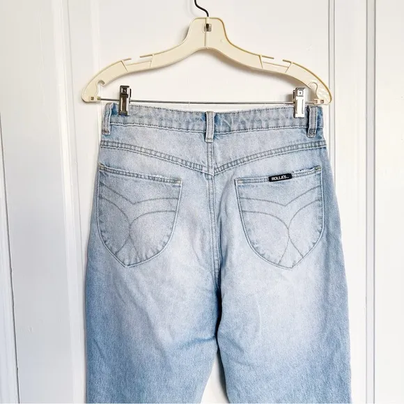 ROLLA’S x UO • Dusters High Rise Relaxed jeans rigid tapered slim leg
