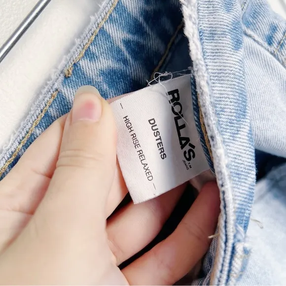 ROLLA’S x UO • Dusters High Rise Relaxed jeans rigid tapered slim leg
