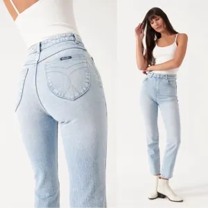 ROLLA’S x UO • Dusters High Rise Relaxed jeans rigid tapered slim leg