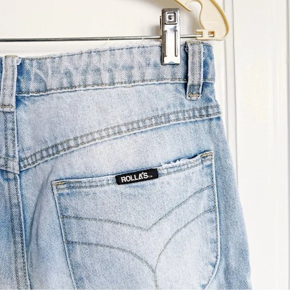 ROLLA’S x UO • Dusters High Rise Relaxed jeans rigid tapered slim leg