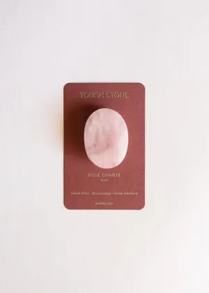 Rose Quartz Touch Stone