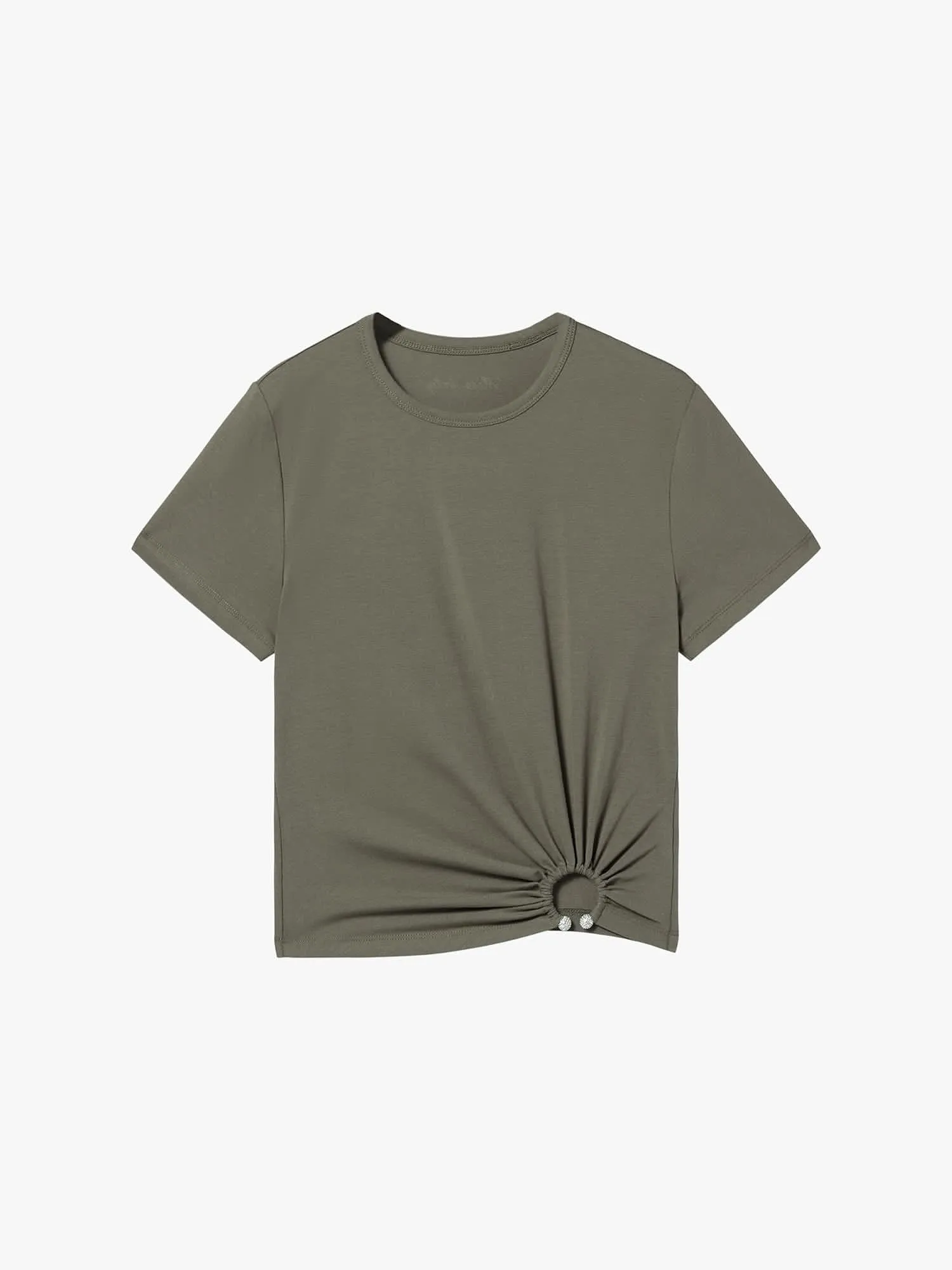 Round Neck Short-Sleeve T-Shirt