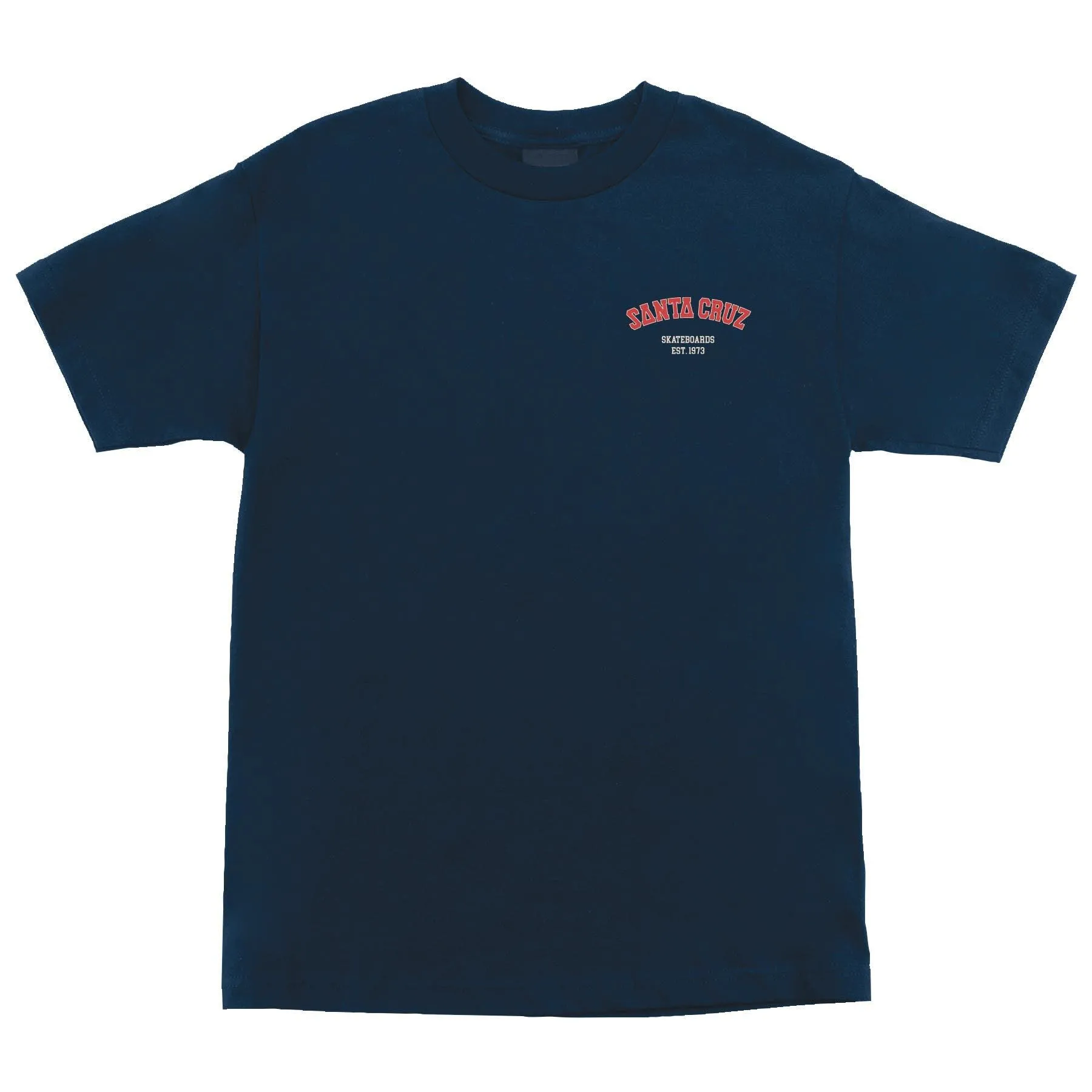 SANTA CRUZ Screaming Foam Hand Tee Navy