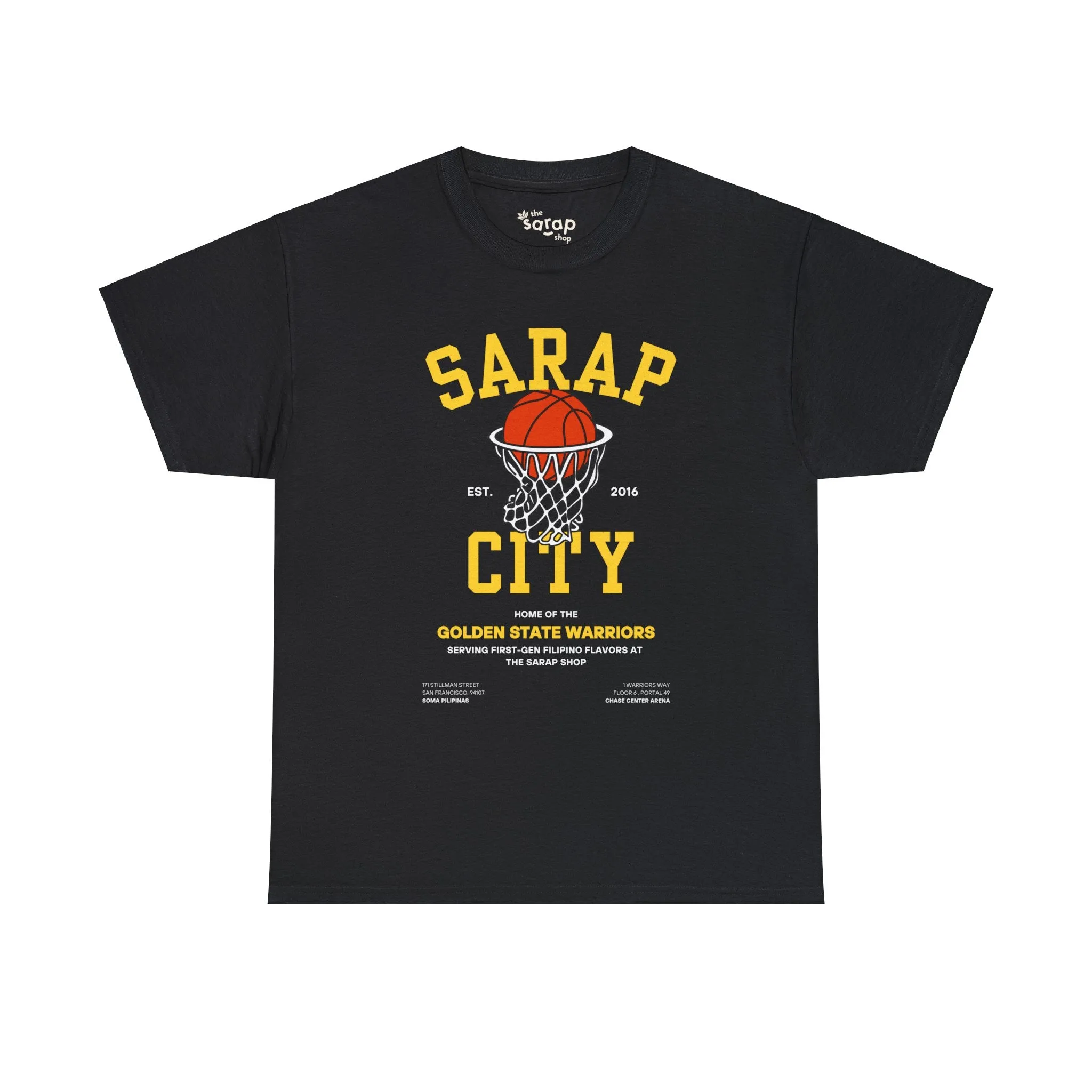 Sarap City 001 Classic Black —  Adult Short Sleeve T-shirt