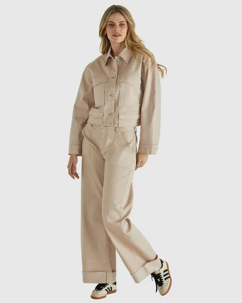 SASS REECE JACKET TAN