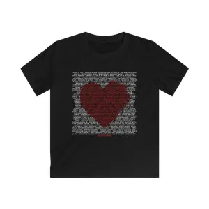 Say Their Names in Love - Kids Softstyle Tee