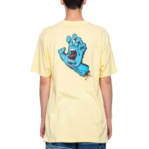 Screaming Hand Chest T-Shirt Butter