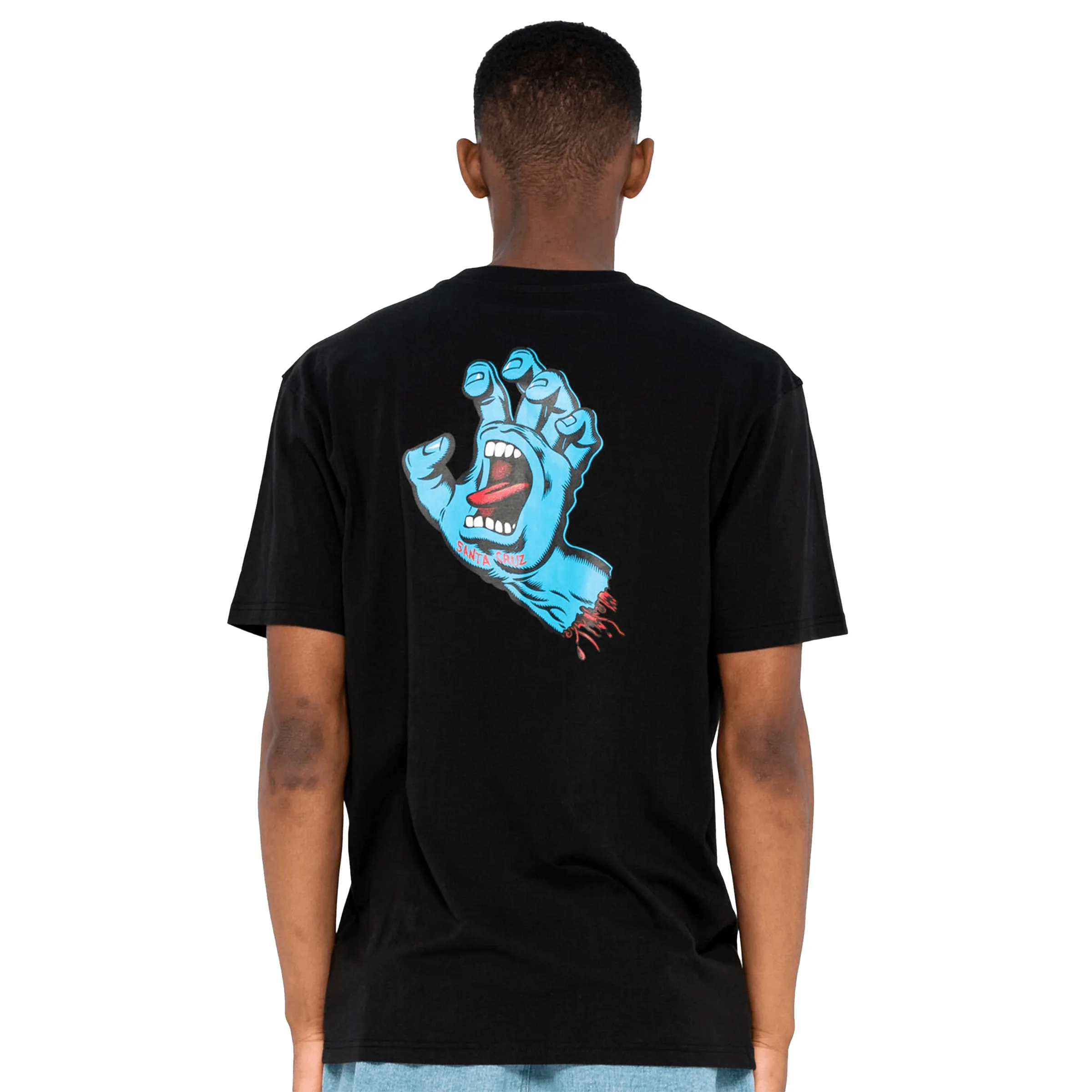 Screaming Hand Chest T-Shirt
