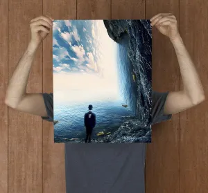 Shape Reality 16" X 20" Art Print
