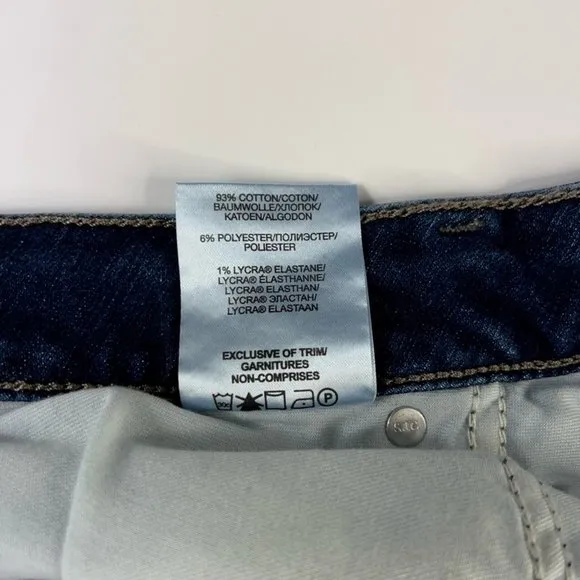 Silver Jeans Womens Suki Slim Boot Cut Mid Rise Curvy Pockets Indigo Blue 31 New
