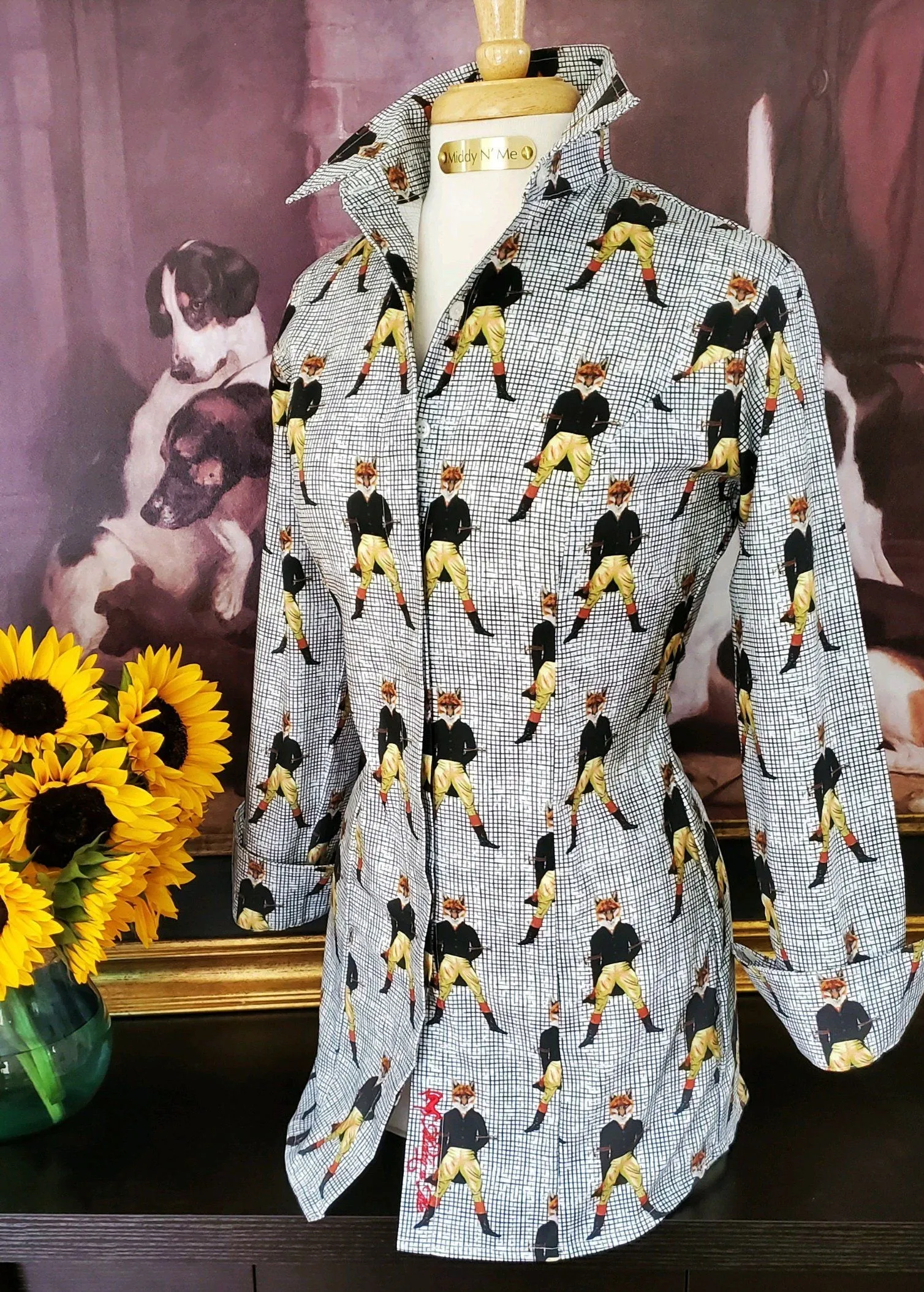 SIR CHARLES FOX TUNIC IN CHAMPAGNE