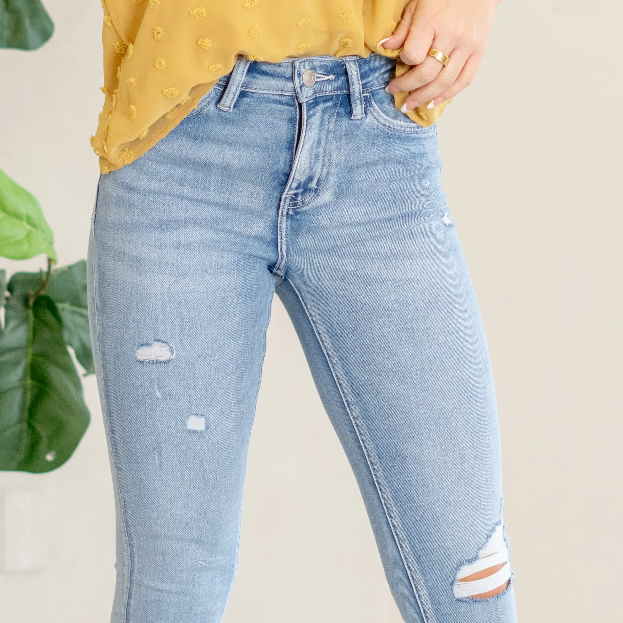 Sleepless High Rise Skinny Regular & Plus Sizes