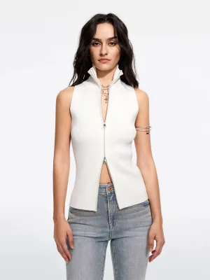 Sleeveless Knit Top